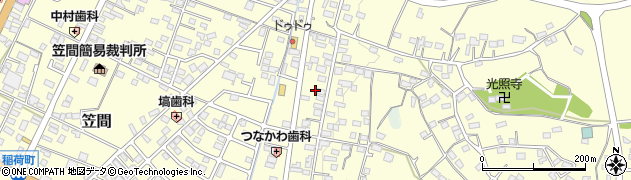 茨城県笠間市笠間1983周辺の地図