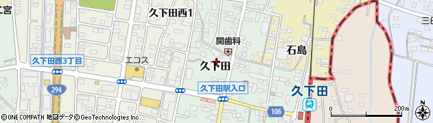 栃木県真岡市久下田925周辺の地図