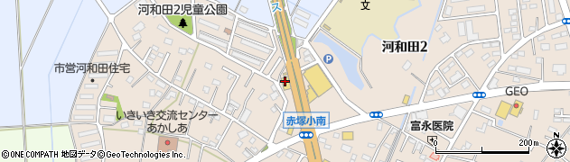 タイヤ館水戸河和田周辺の地図