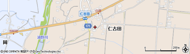 長野県上田市仁古田605周辺の地図