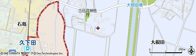 栃木県真岡市大根田439周辺の地図
