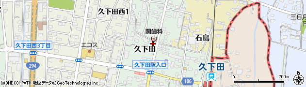 栃木県真岡市久下田924周辺の地図
