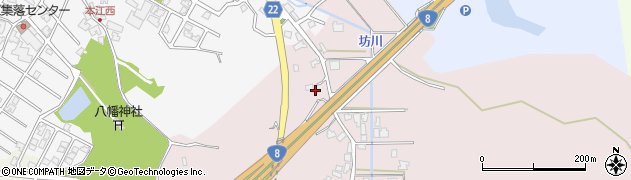 石川県小松市東山町（ヘ）周辺の地図