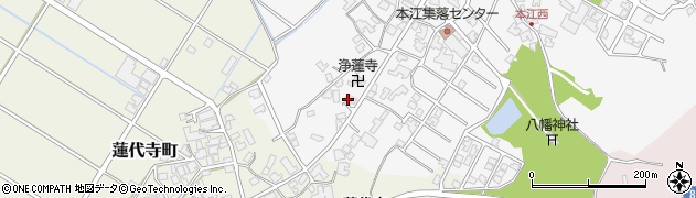 石川県小松市本江町イ周辺の地図