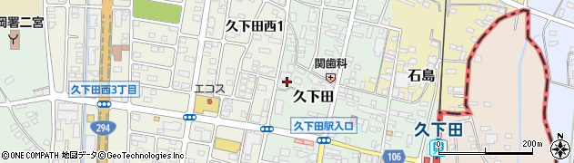 栃木県真岡市久下田926周辺の地図