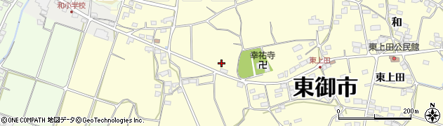 長野県東御市和8201周辺の地図