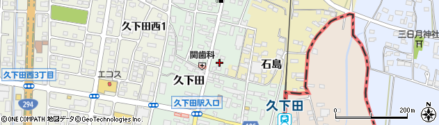 栃木県真岡市久下田861周辺の地図