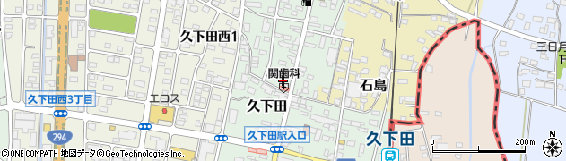 栃木県真岡市久下田919周辺の地図