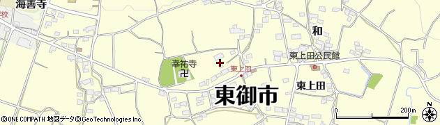 長野県東御市和8262周辺の地図