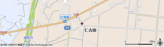 長野県上田市仁古田643周辺の地図