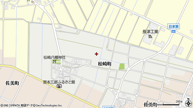 〒923-0982 石川県小松市松崎町の地図