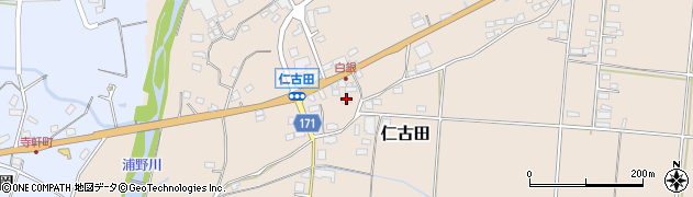 長野県上田市仁古田607周辺の地図
