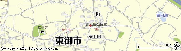 長野県東御市和7554周辺の地図