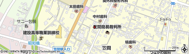 茨城県笠間市笠間1773周辺の地図