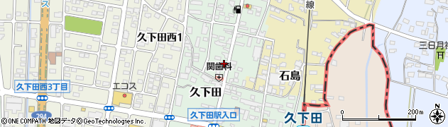栃木県真岡市久下田917周辺の地図