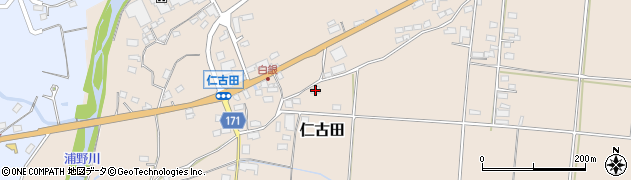 長野県上田市仁古田641周辺の地図
