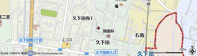 栃木県真岡市久下田912周辺の地図