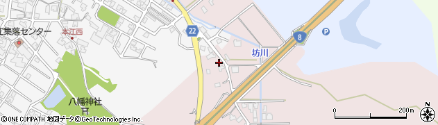 石川県小松市東山町ニ周辺の地図