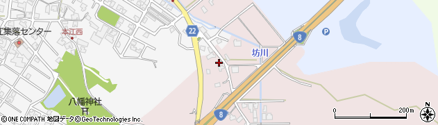 石川県小松市東山町（ニ）周辺の地図