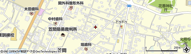 茨城県笠間市笠間1919周辺の地図