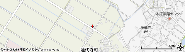 石川県小松市蓮代寺町（お）周辺の地図