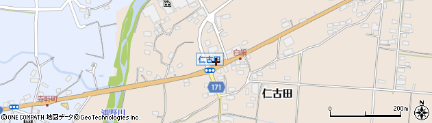 長野県上田市仁古田611周辺の地図