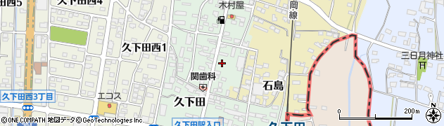 栃木県真岡市久下田866周辺の地図