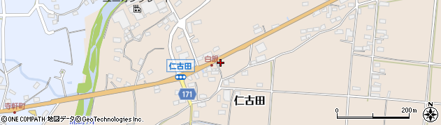 長野県上田市仁古田602周辺の地図
