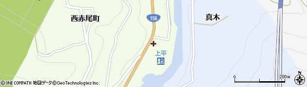 関西電力株式会社　赤尾ダム管理所周辺の地図