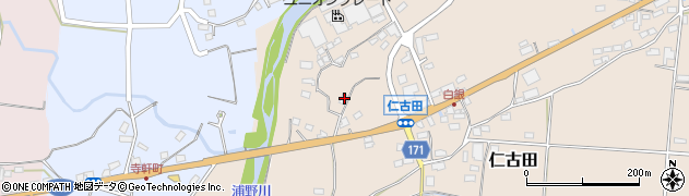 長野県上田市仁古田250周辺の地図