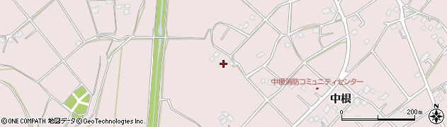 茨城県ひたちなか市中根1417周辺の地図