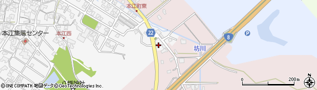 石川県小松市本江町カ364周辺の地図