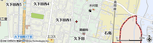 栃木県真岡市久下田1378周辺の地図