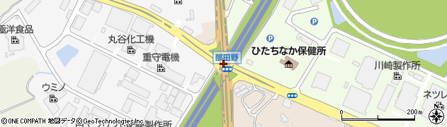部田野周辺の地図