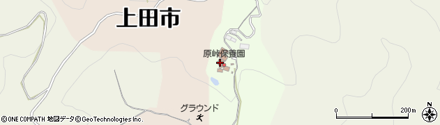 上田市立　第四中学校原峠分室周辺の地図