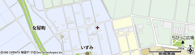 群馬県前橋市女屋町1068周辺の地図