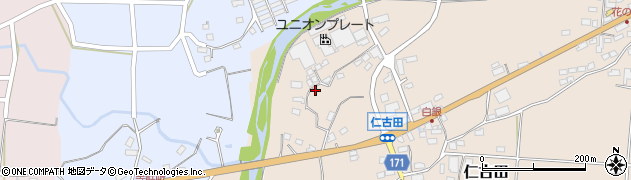 長野県上田市仁古田259周辺の地図