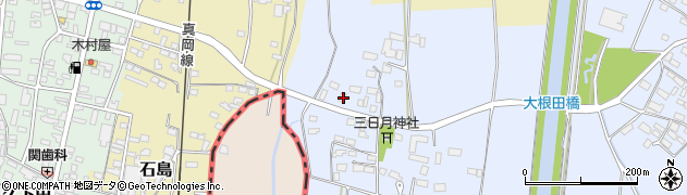 栃木県真岡市大根田1361周辺の地図