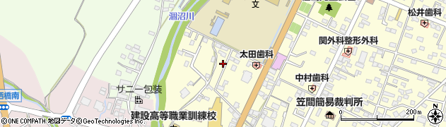 茨城県笠間市笠間1672周辺の地図