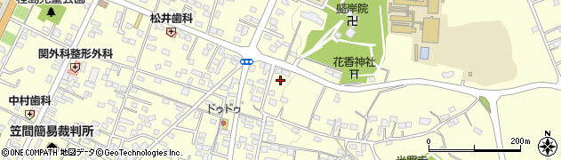茨城県笠間市笠間2655周辺の地図