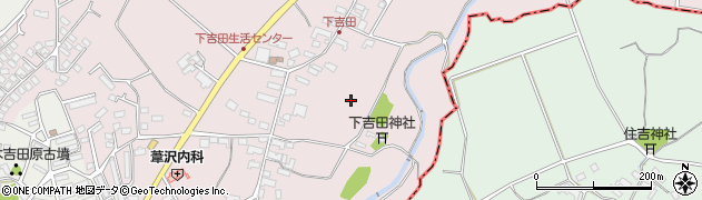 長野県上田市芳田（下吉田）周辺の地図
