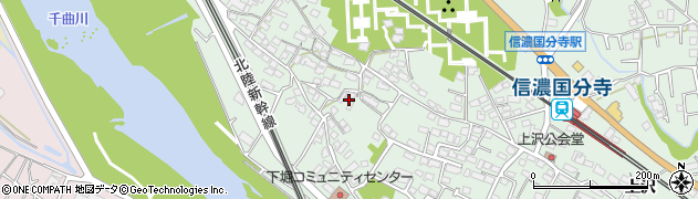 長野県上田市国分（下堀）周辺の地図