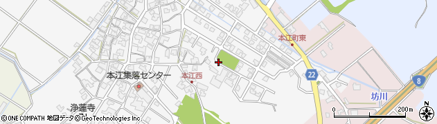 本江児童公園周辺の地図