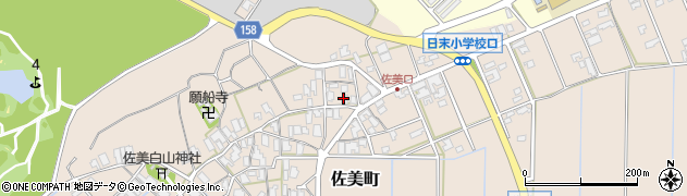 石川県小松市佐美町（戊）周辺の地図