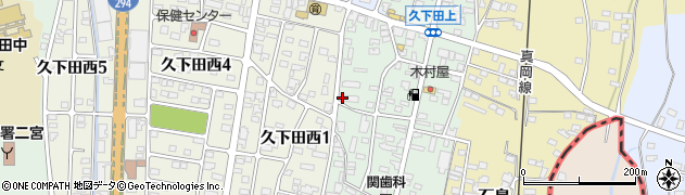 栃木県真岡市久下田1376周辺の地図