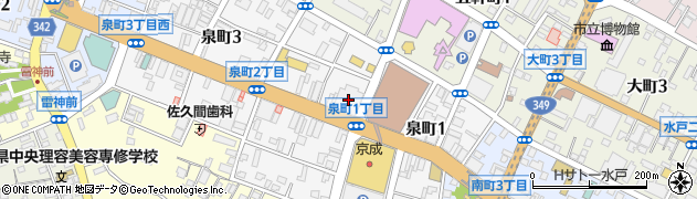 東日本銀行古河支店周辺の地図