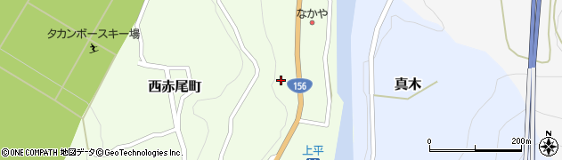 富山県南砺市西赤尾町792周辺の地図