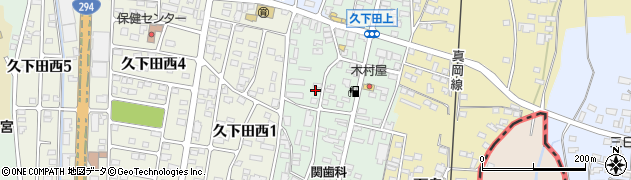 栃木県真岡市久下田1381周辺の地図