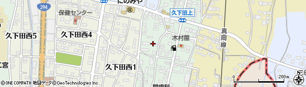 栃木県真岡市久下田1384周辺の地図
