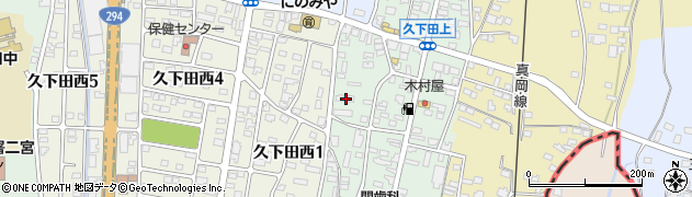 栃木県真岡市久下田1383周辺の地図